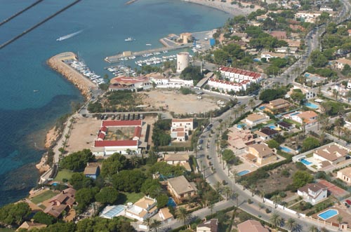 Aerial Picture of Cabo Roig Taken From Light Aircraft